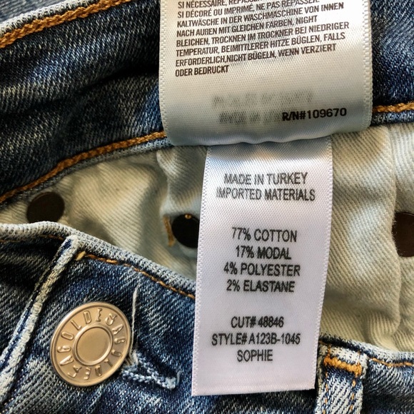 “NEW” AGOLDE Sophie Mid-Rise Skinny Ankle Jean - Picture 7 of 7